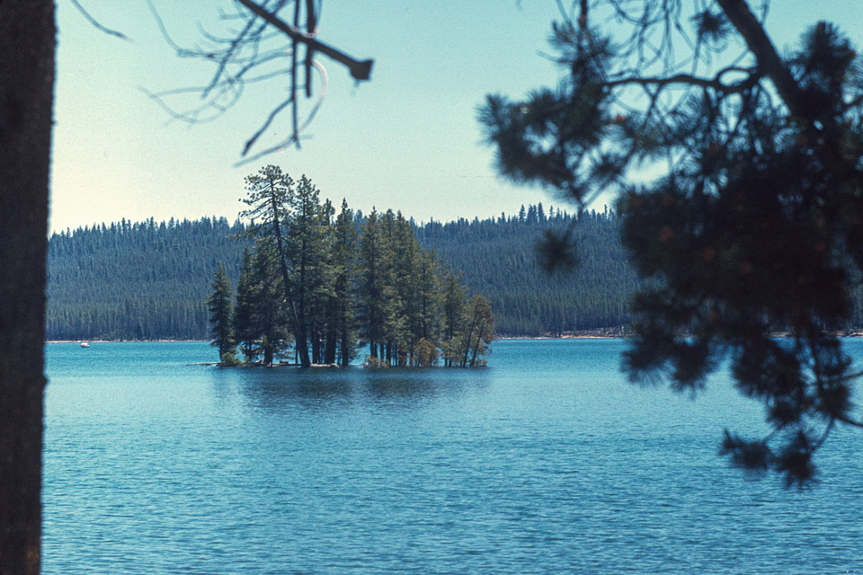 High water at Crescent Lake - 1973