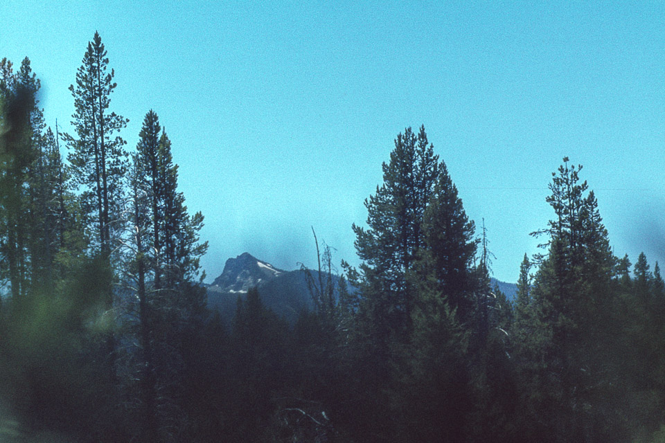 Cowhorn Mountain from the Ranch - 1973