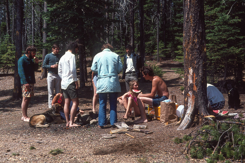 At Crescent Lake - 1973