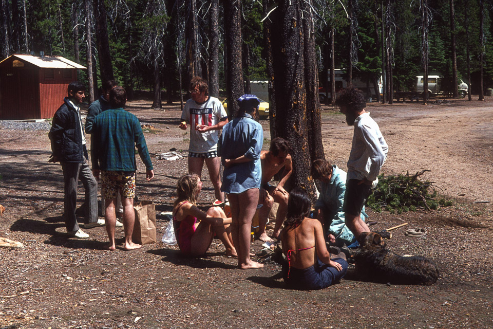 At Crescent Lake - 1973