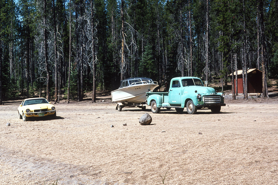 At Crescent Lake - 1973