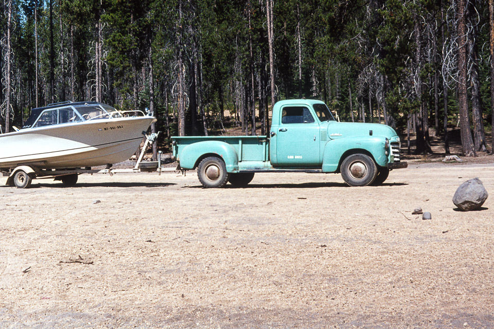 At Crescent Lake - 1973