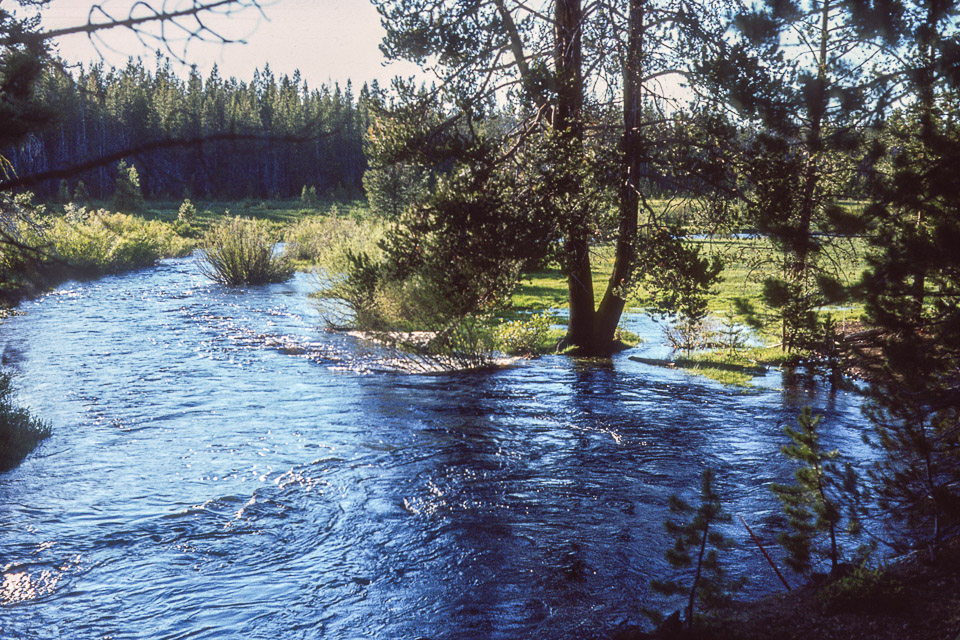 High water during the spring runoff - 1974