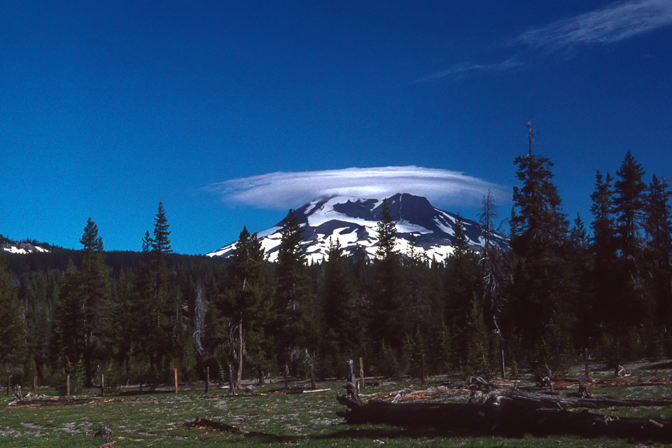 South Sister from Sparks Lake - 1974