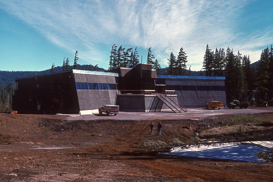 The 'new' lodge at Mt Bachelor - 1974