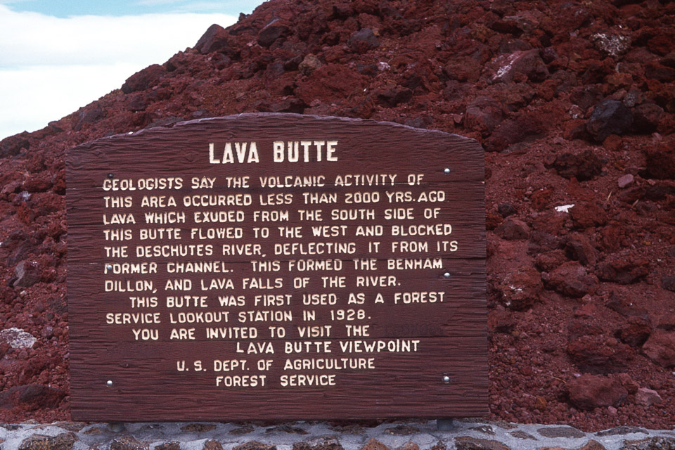 Lava Butte - 1974