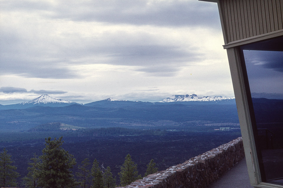 A view from Lava Butte - 1974