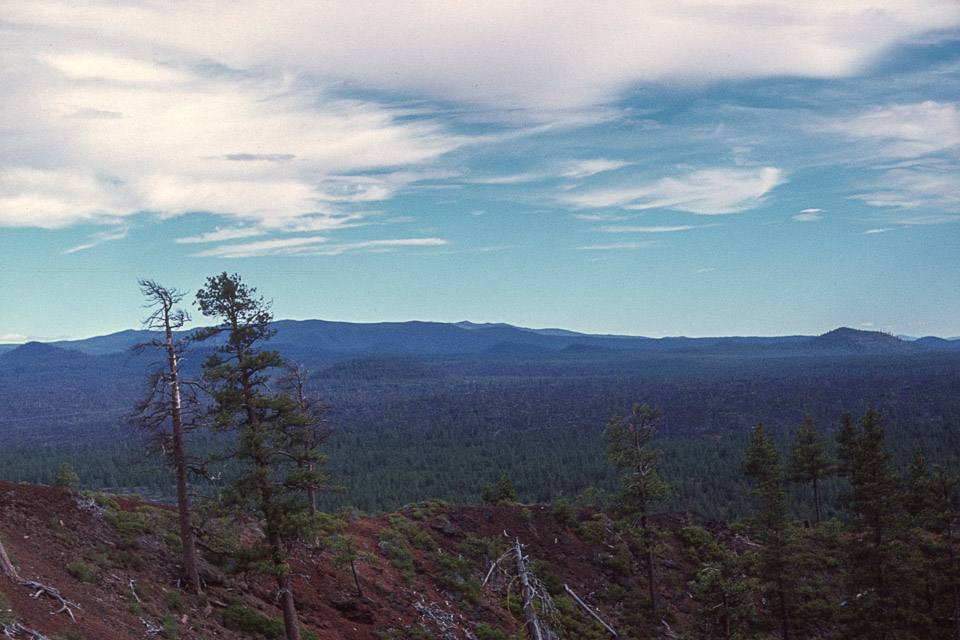 A view from Lava Butte - 1974