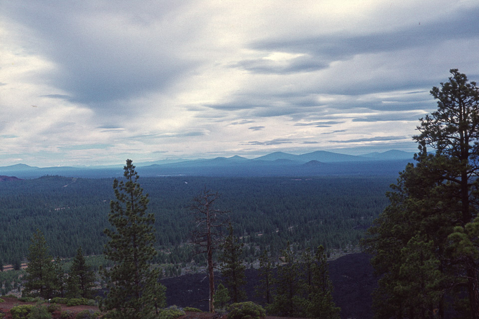 A view from Lava Butte - 1974