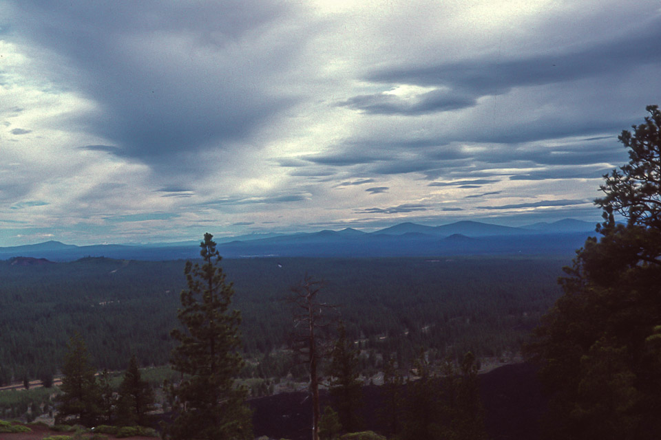 A view from Lava Butte - 1974