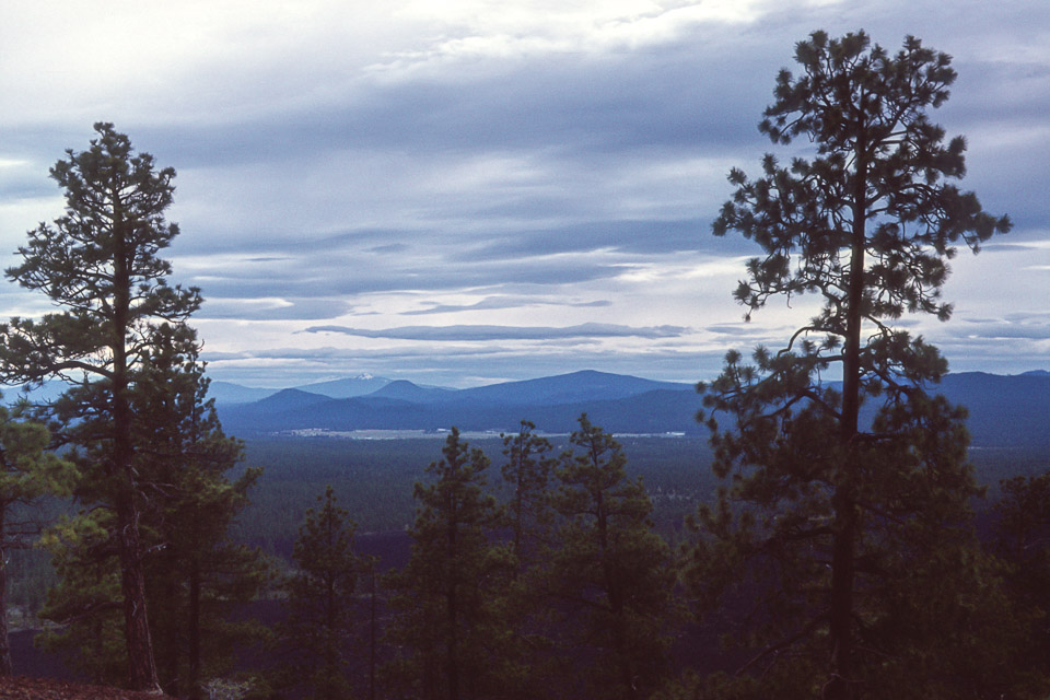 A view from Lava Butte - 1974