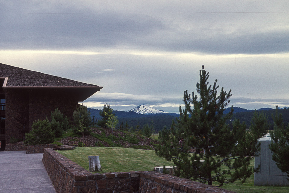 Mt Bachelor from Sunriver Lodge