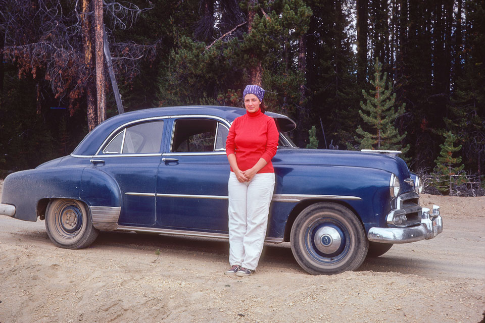 Jeannie and her Chevy