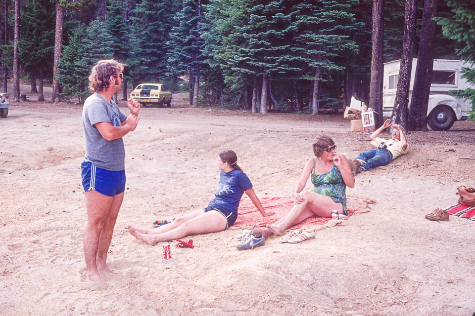 Bill, Jeannie, Mom, and Dad