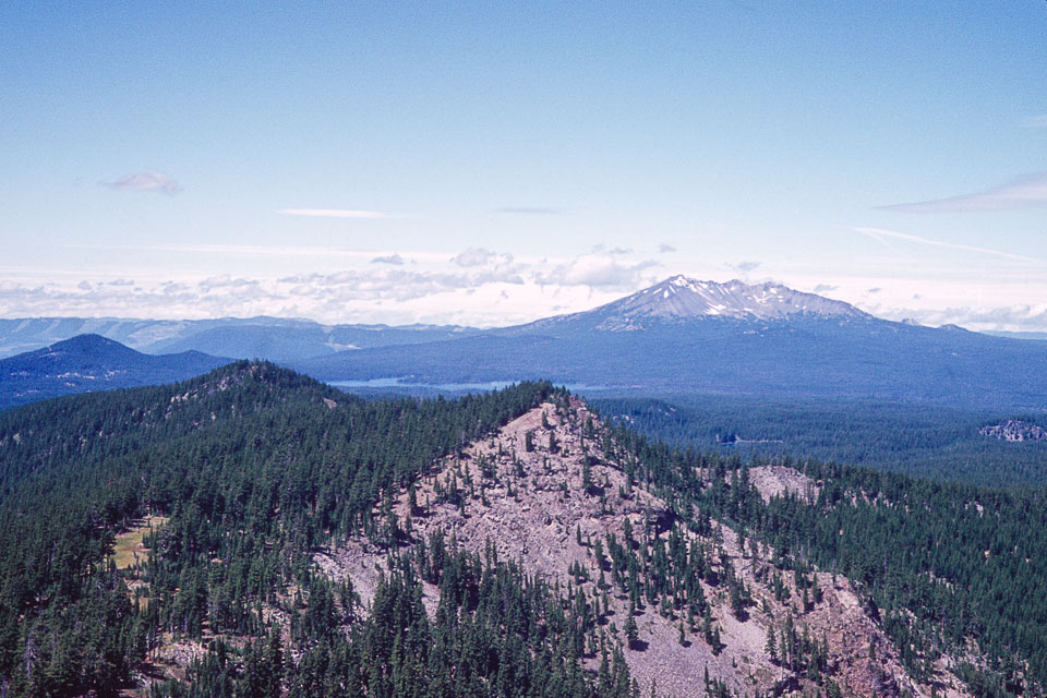 Diamond Peak from Cowhorn?