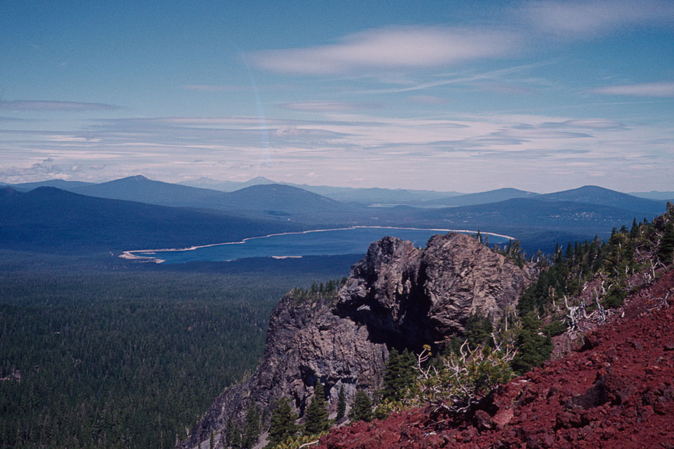 Crescent Lake from Cowhorn?