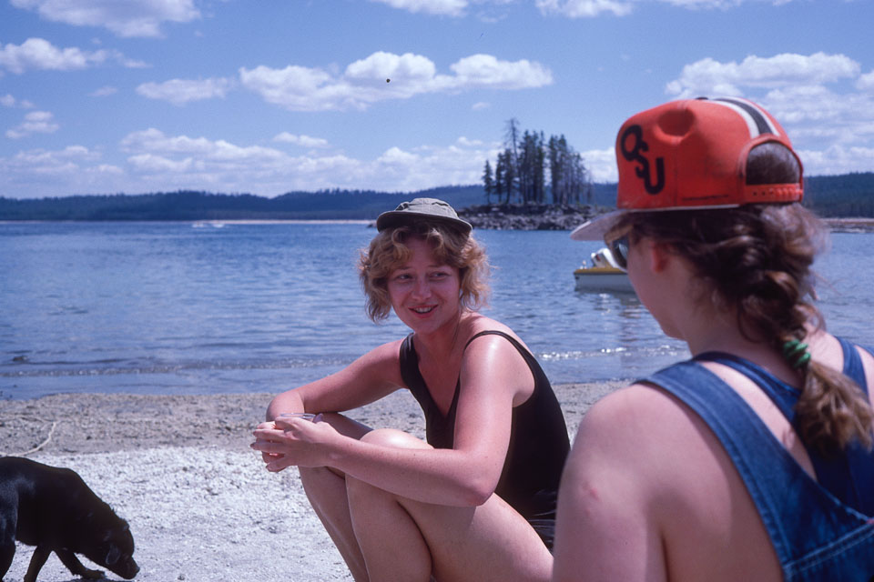 Liz and Jeannie at Crescent Lake?