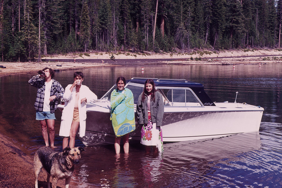 Jim, Jamie, Tammy, and Jeannie with Lady