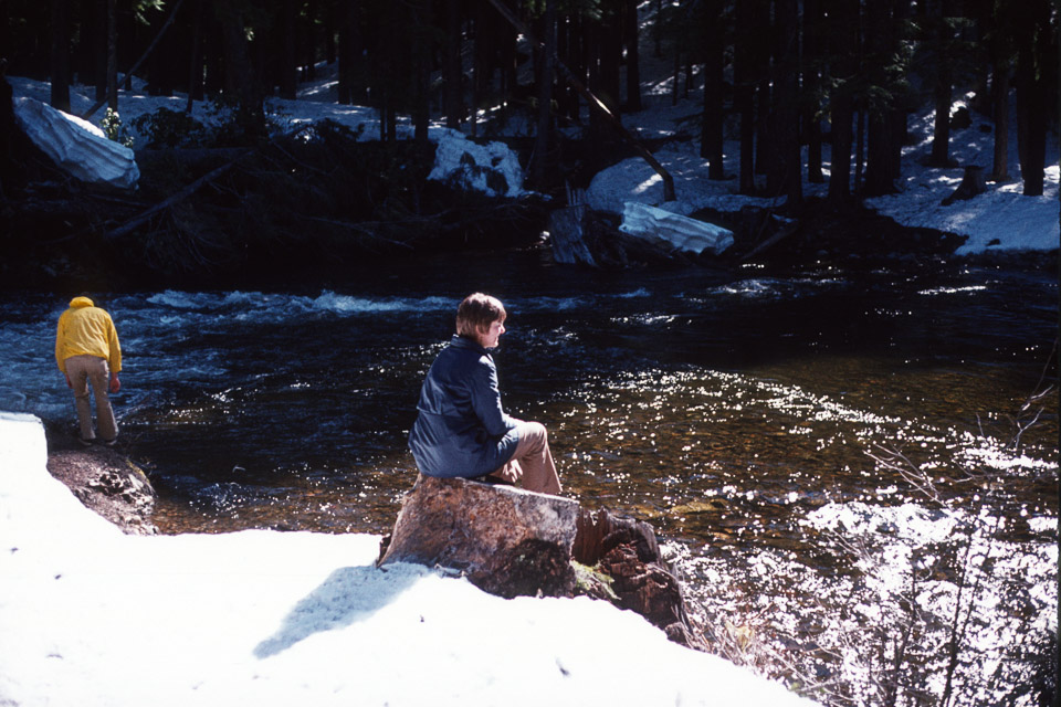 Jim Lee and Kathy at Slat Creek Falls