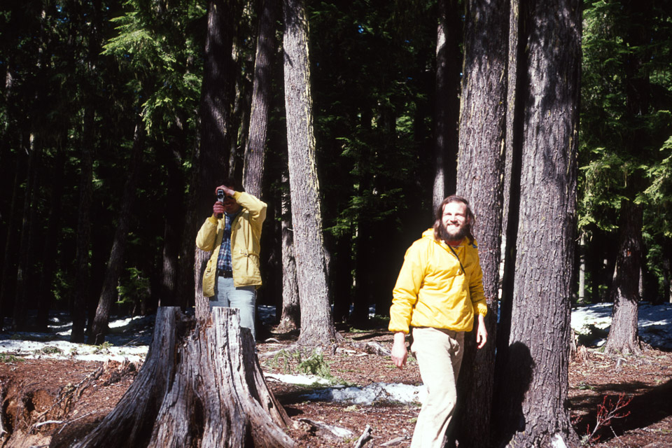 Jim and Jim Lee at Salt Creek Falls