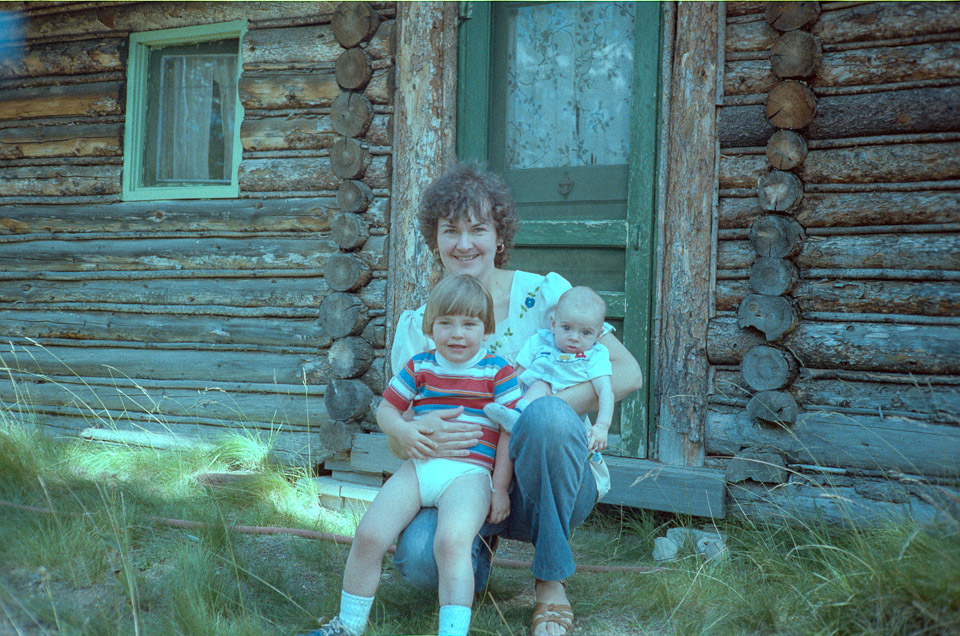 Kathy, Jeff, and Brian at the Ranch