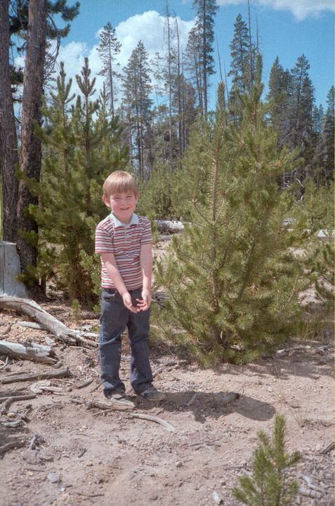 Jeff at his Tree Farm