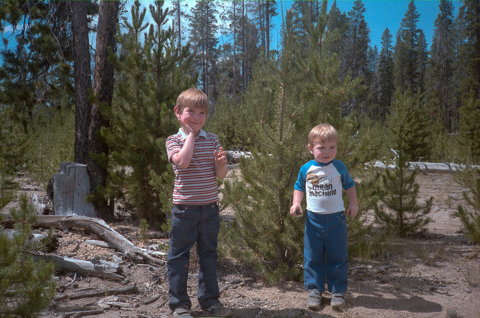 Jeff and Brian at Jeff's Tree Farm