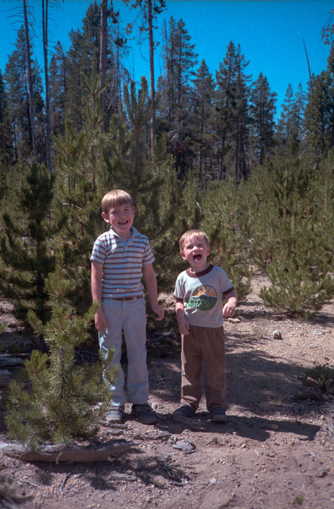 Jeff and Brian at Jeff's Tree Farm