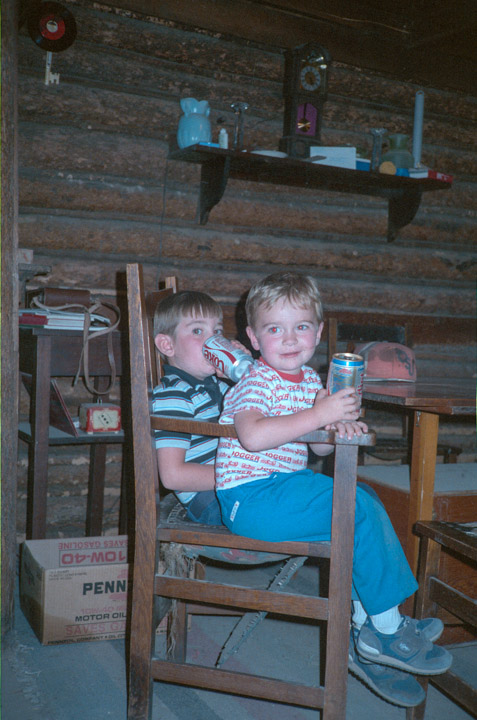 Jeff and Brian at the Ranch