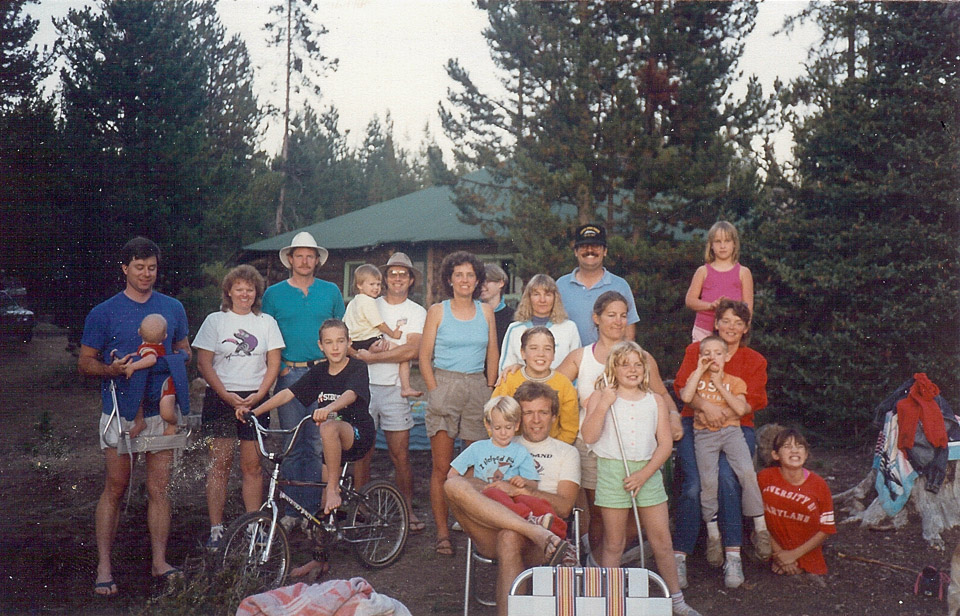 Campouts with friends - 1988