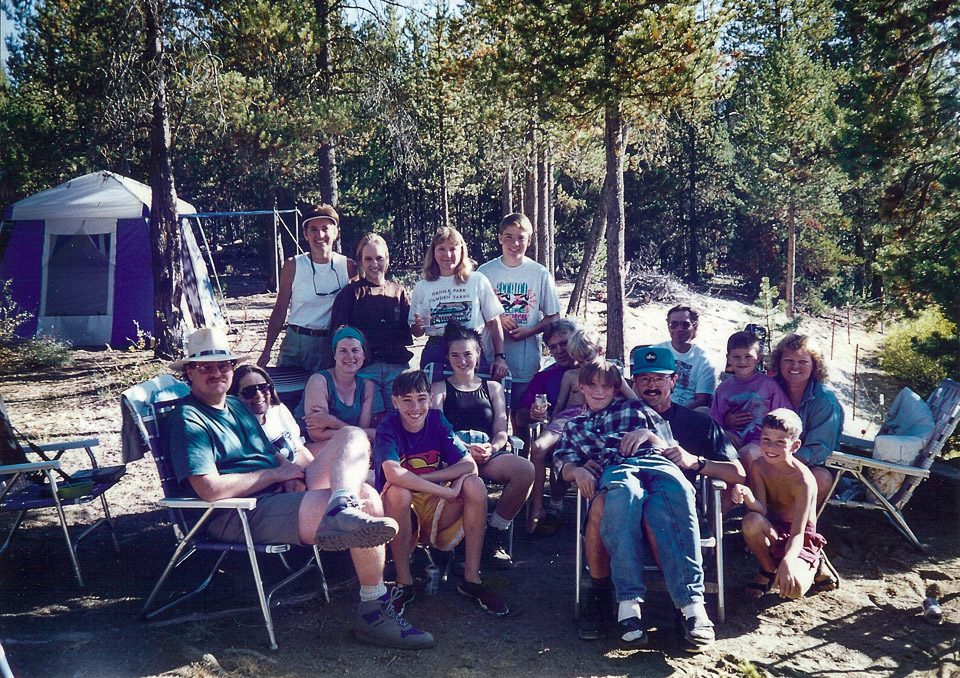 Campouts with friends - 1994