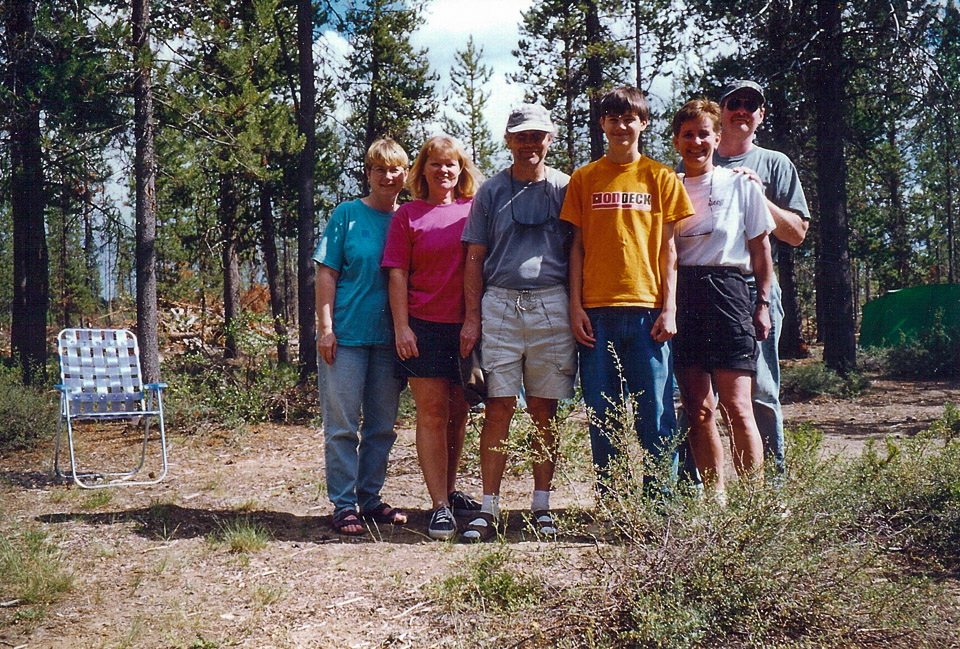 Campouts with friends - 2001