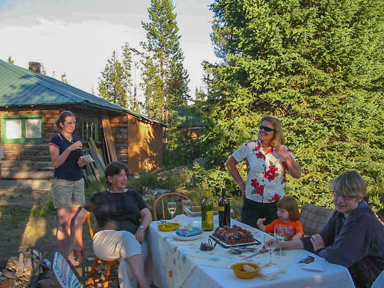 Liz, Jeannie, Linda, Maggie, and Sue