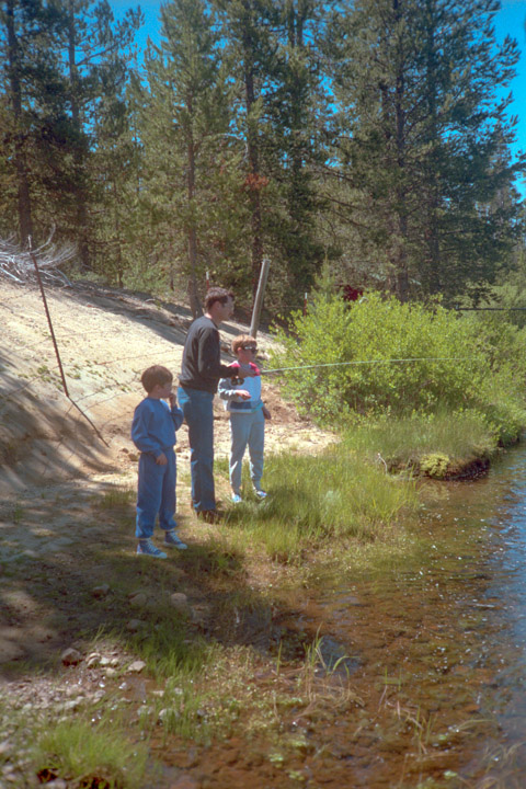 Fishing in Big Marsh Creek - Brian, Doug, Jeff