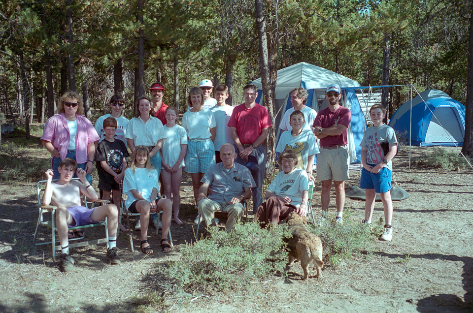 Collinses, Murrays, Millers, and Gleisbergs at the Ranch