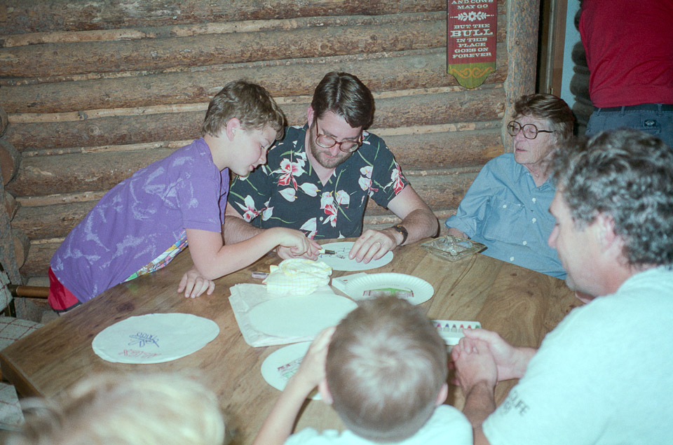 Making plates at the Ranch