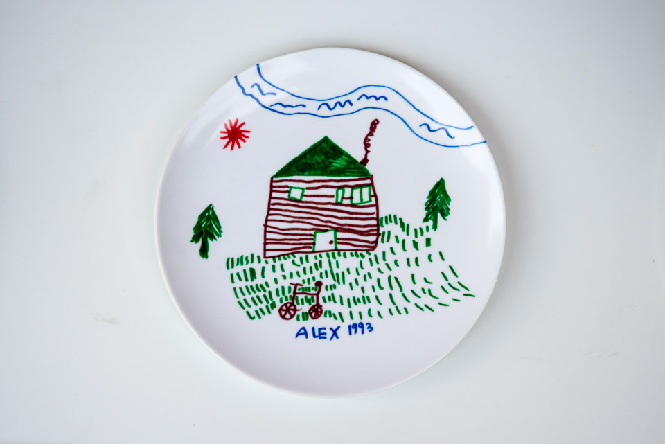 Alex's plate