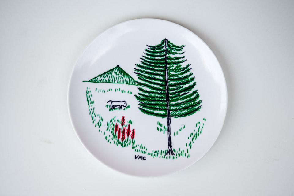 Grandma Collins' plate