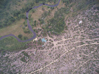 Aerial photos of the Ranch